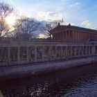 Alte Nationalgalerie kurz vor Sonnenuntergang