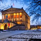 Alte Nationalgalerie zur blauen Stunde