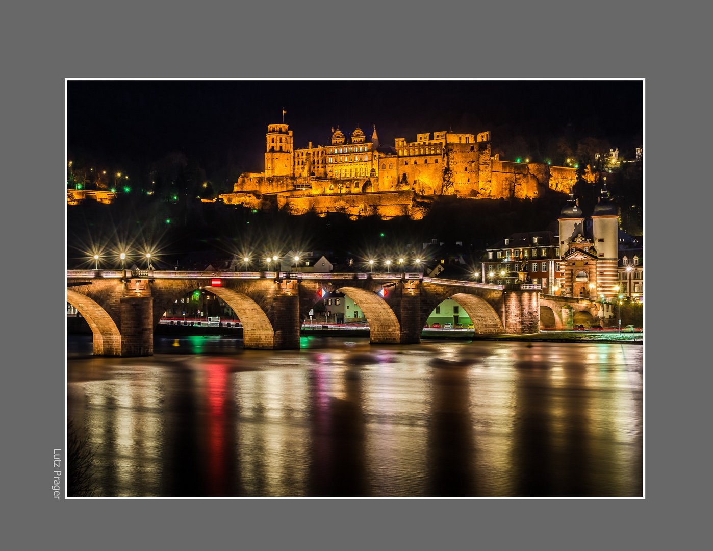 Alte Neckarbrücke in Heidelberg