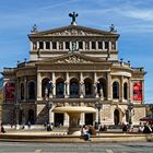 Alte Oper bei herrlichem Frühlingswetter