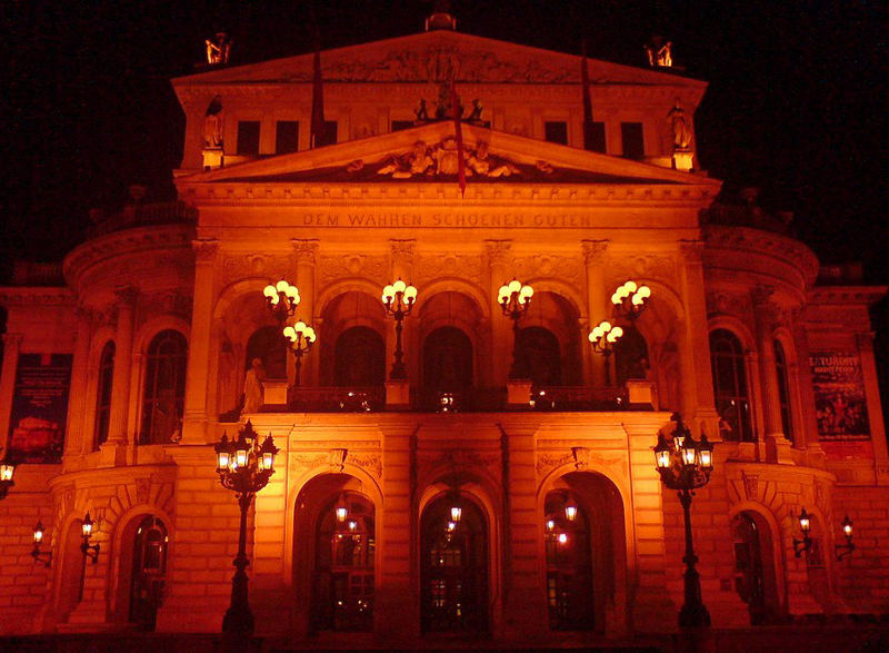 Alte Oper in Frankfurt geschossen mit K800i (mein neuer Liebling)