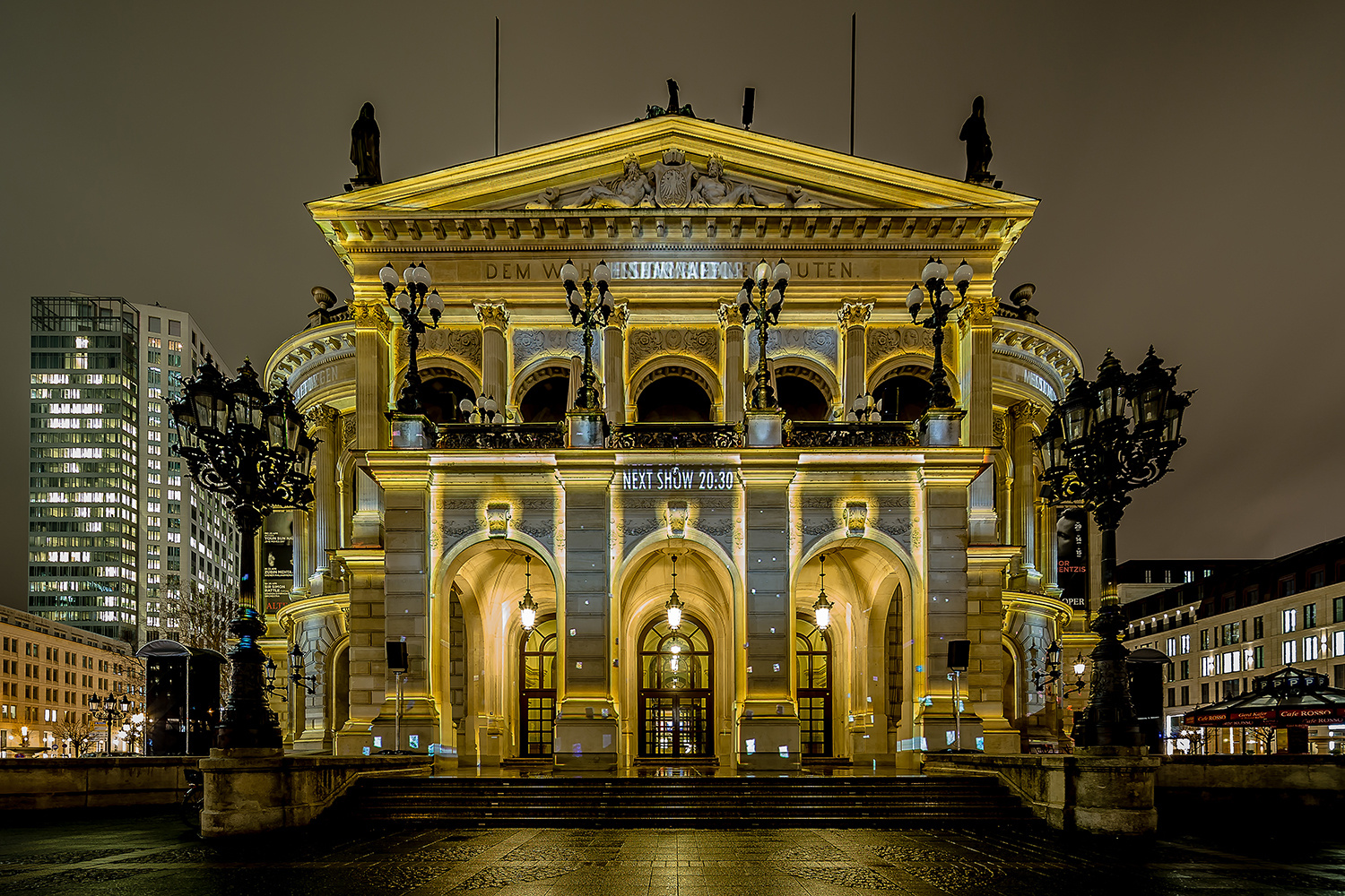 Alte Oper in Frankfurt - Luminale 2018 (1)