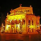 Alte Oper nach dem Weihnachtstrubel