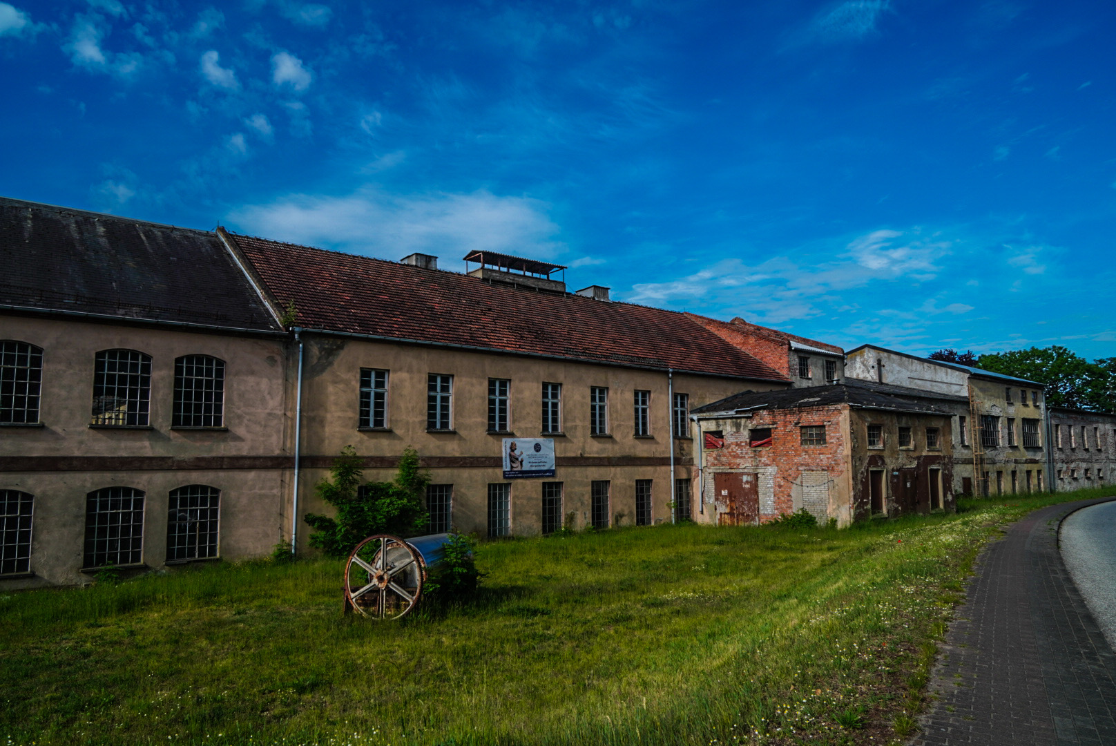 Alte Papier Fabrik aus DDR Zeiten bei Neustadt Dosse 