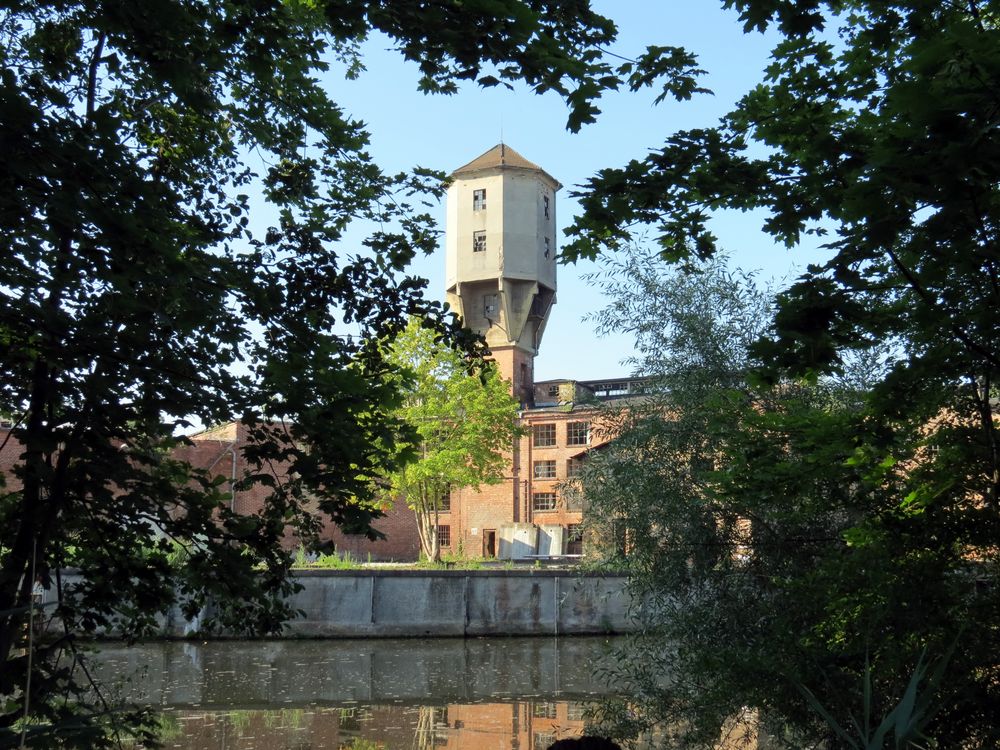 Alte Papierfabrik Wolfswinkel am Finowkanal