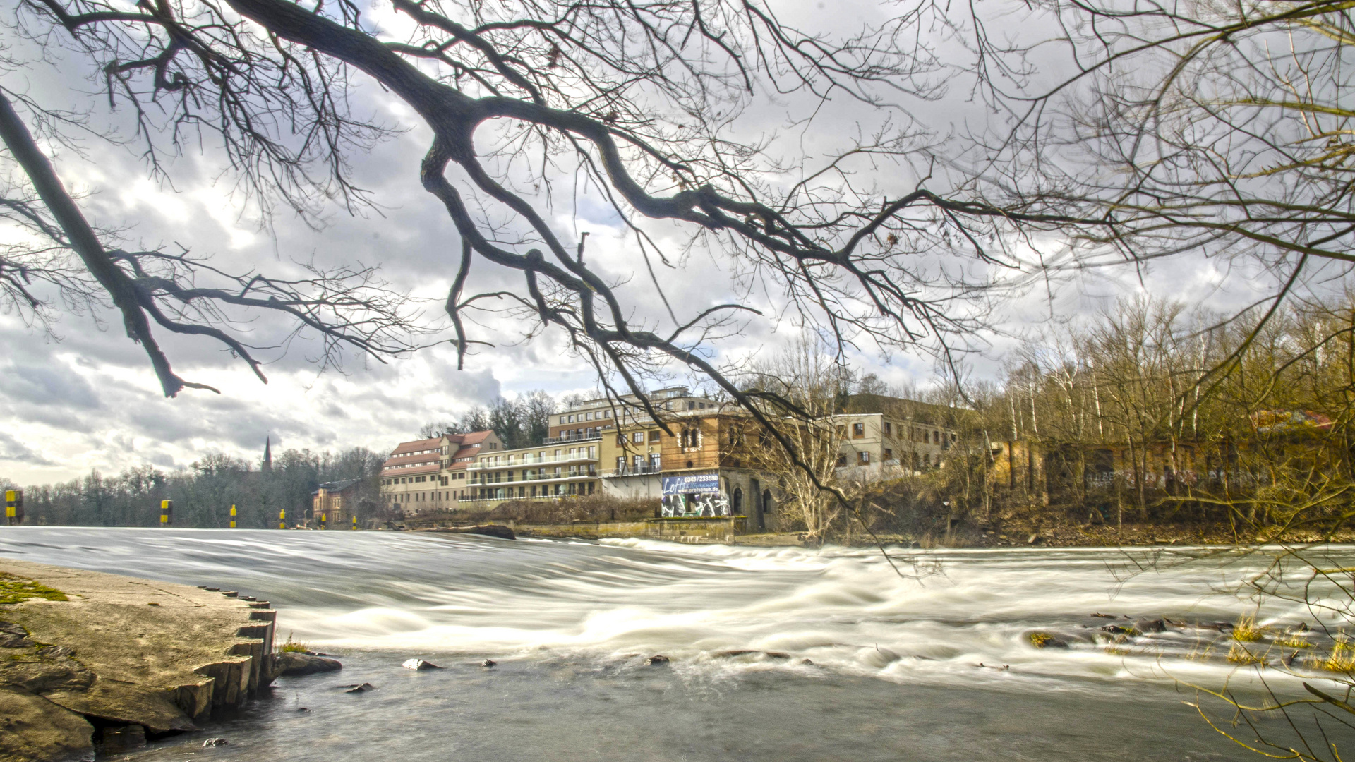 Alte Papiermühle in Halle-Kröllwitz