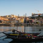 alte Portwein Schiffe auf dem Douro