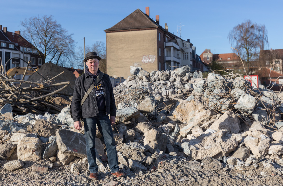 alte Post in Münster - nach dem Abriss