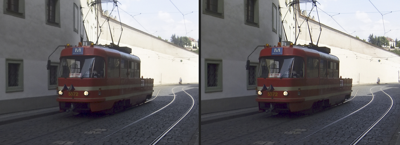 Alte Prager Straßenbahn 3 (3D)