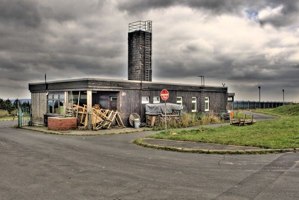 Alte Radomstation auf der Wasserkuppe