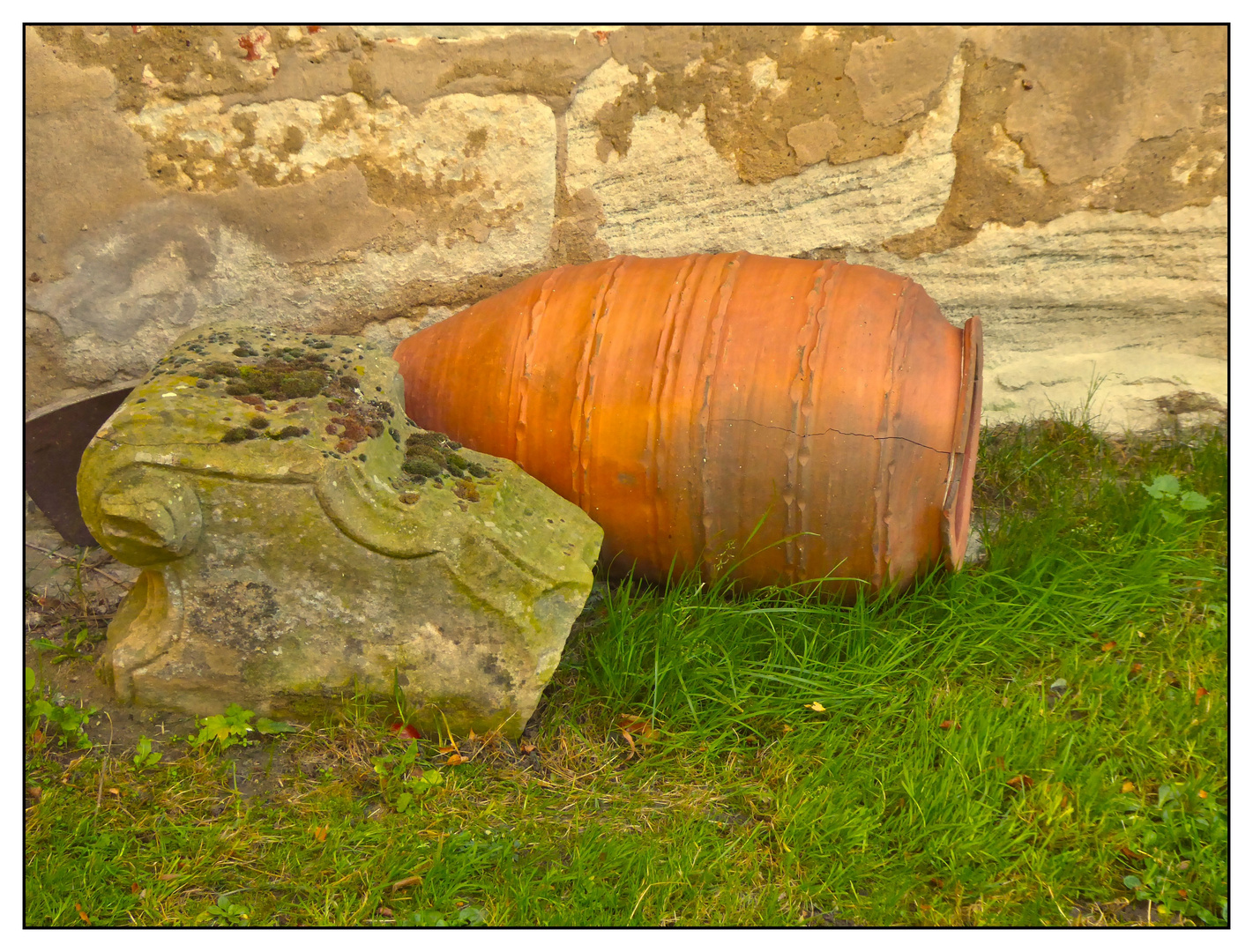 Alte Relikte im Garten