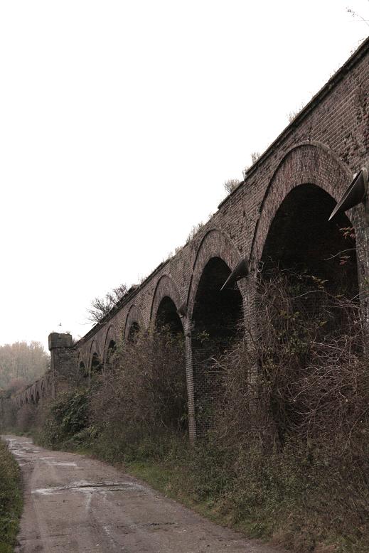 alte Rheinbrücke in Wesel