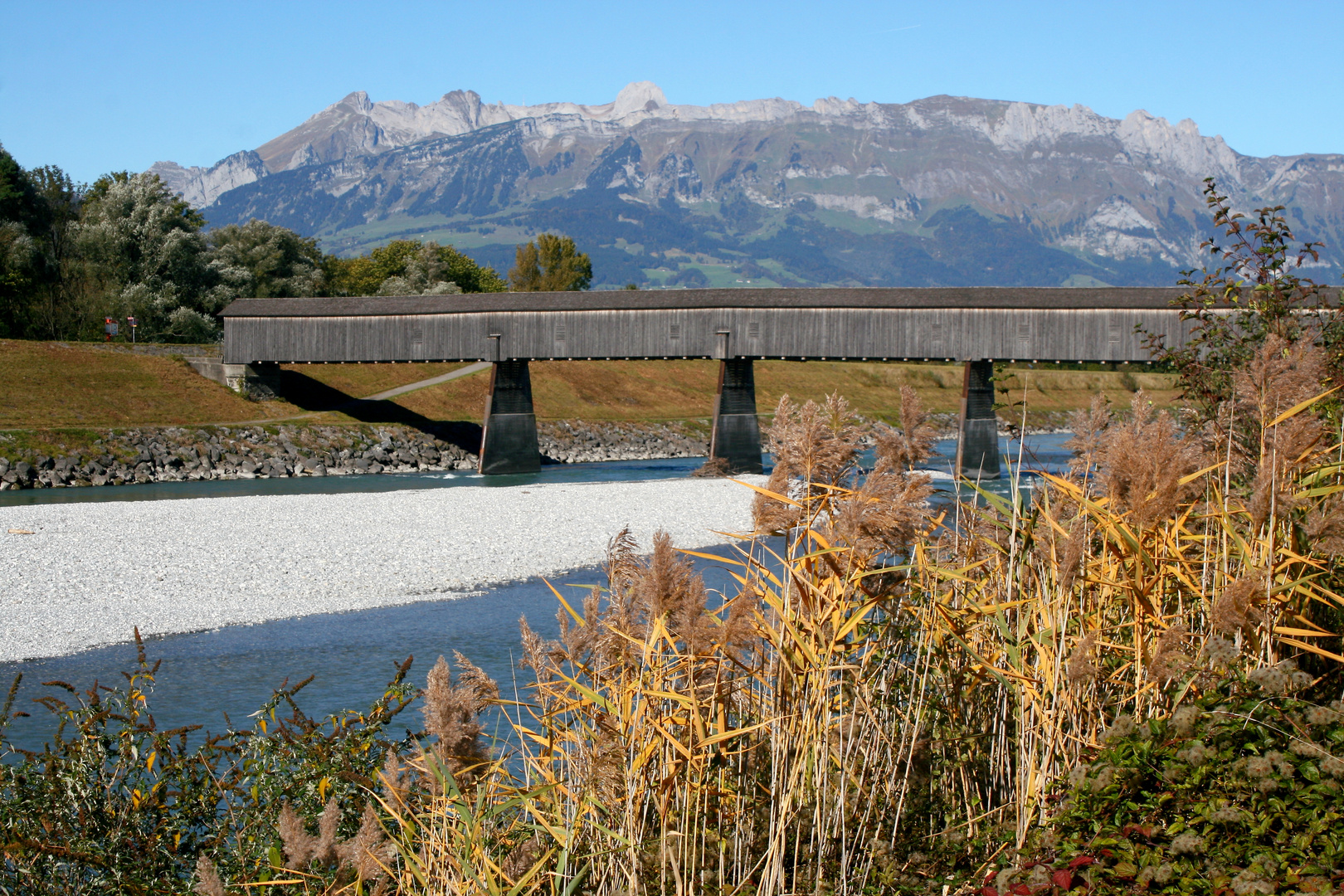 Alte Rheinbrücke Vaduz-Sevelen