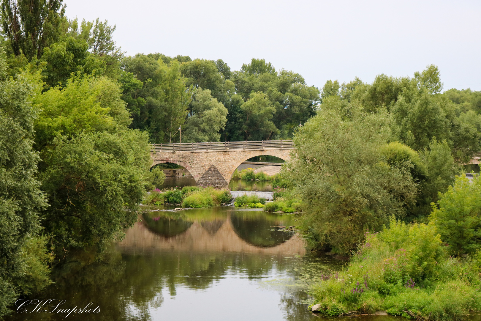 Alte Saalebrücke Jena-Burgau