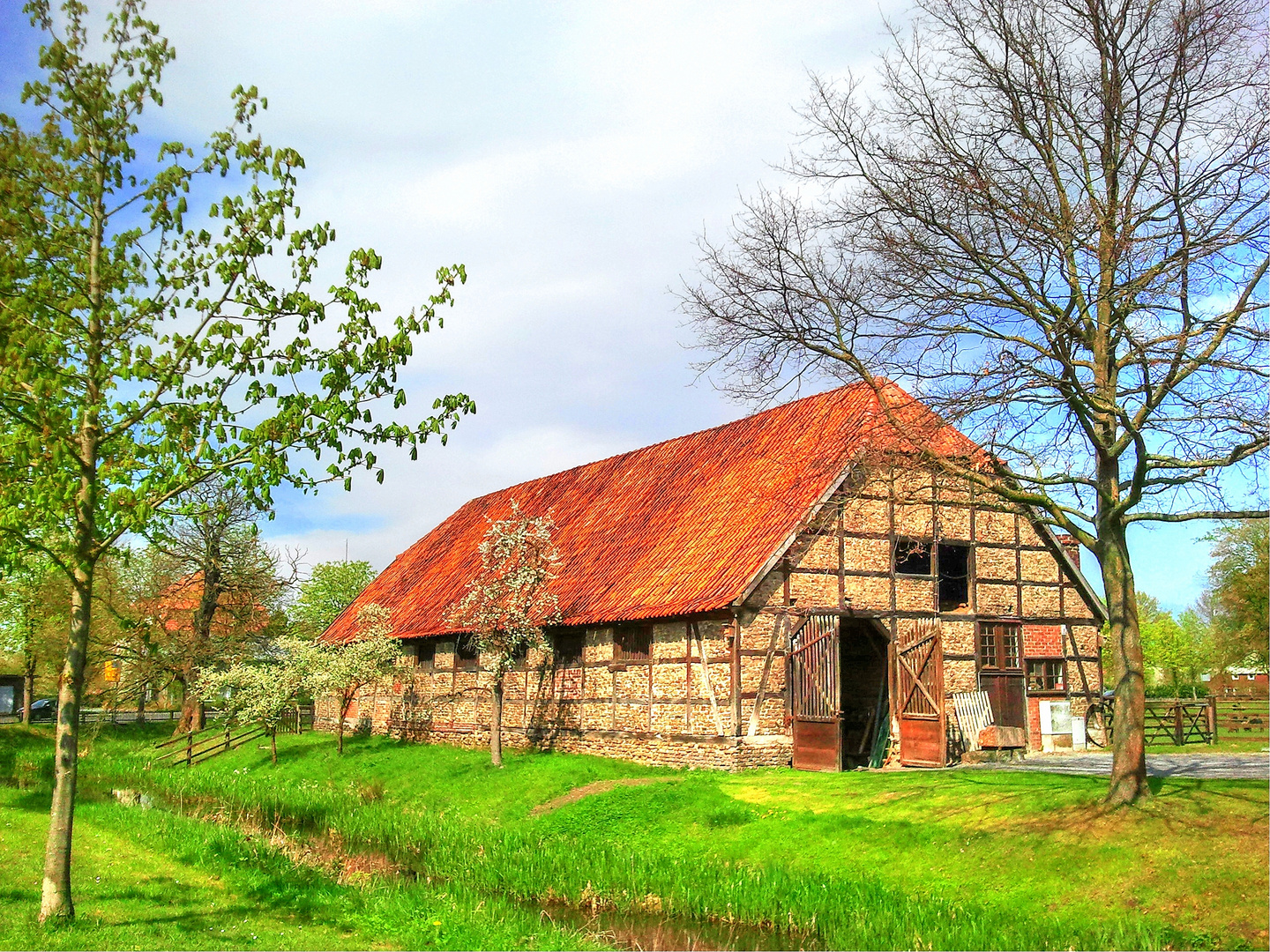 alte Scheune in Lippetal