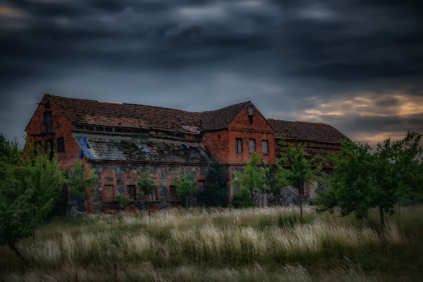 Alte Scheune in Mittenwalde (Uckermark)