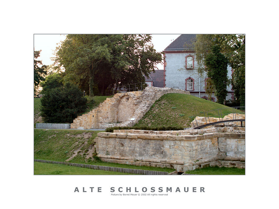 Alte Schlossmauer...