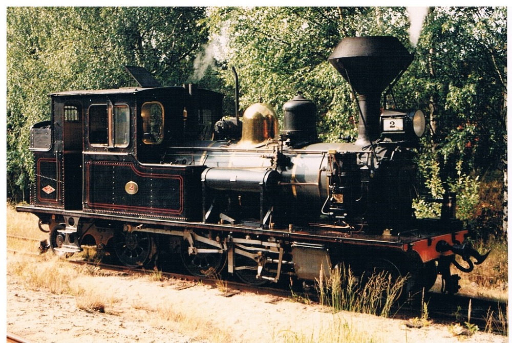 Alte Schmalspurbahn irgendwo in Norwegen