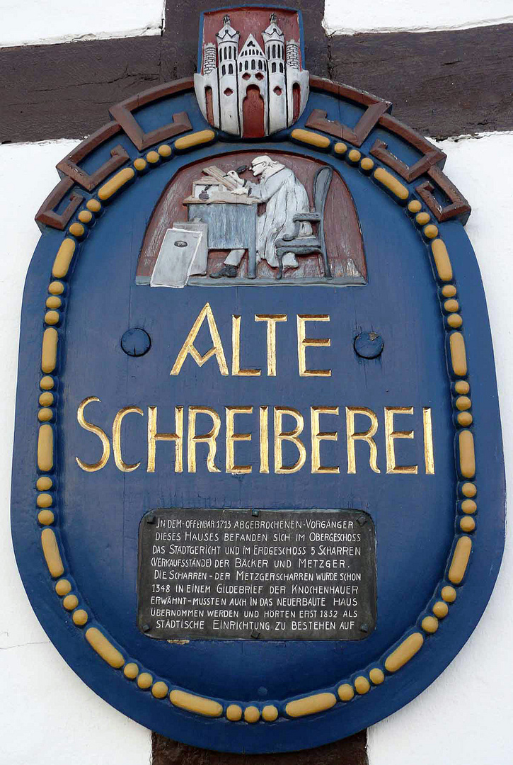 Alte Schreiberei