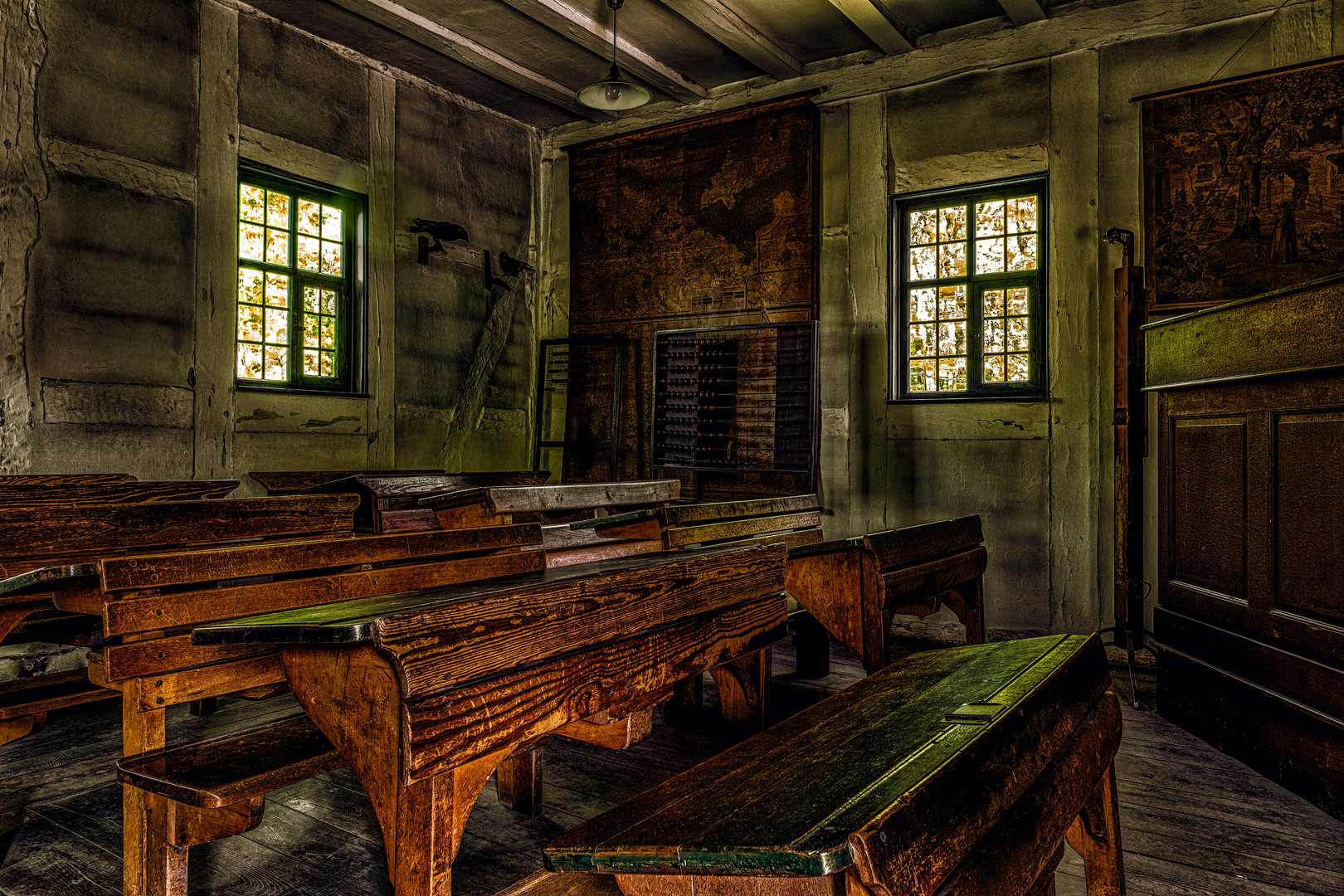 Alte Schule im Freilichtmuseum Kommern