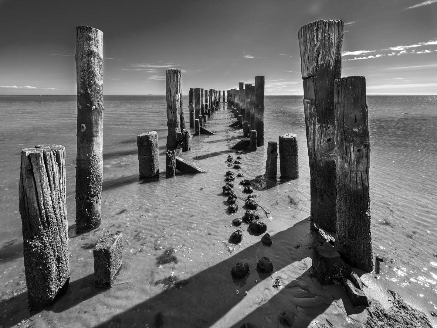 Alte Seebrücke auf Föhr