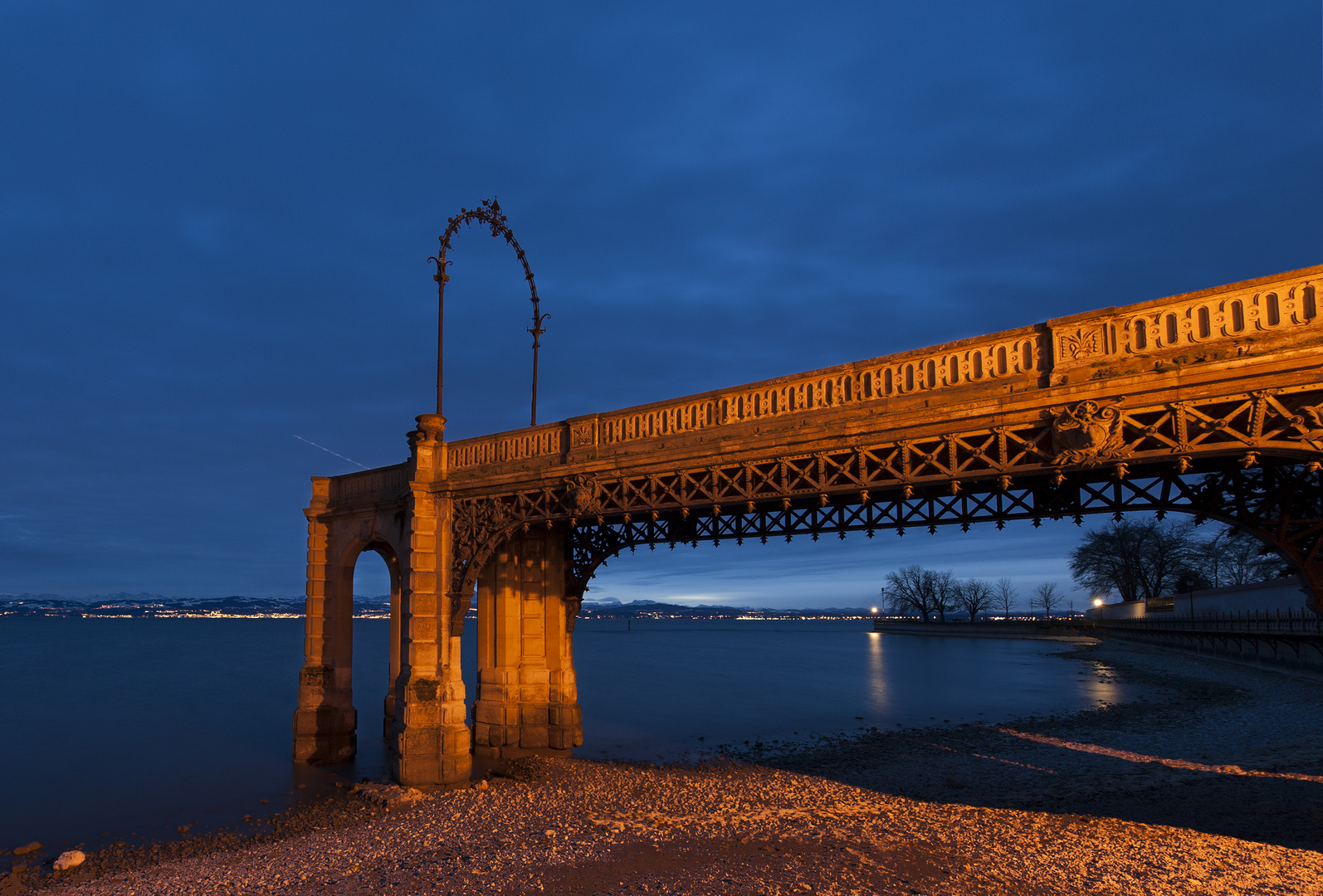 Alte Seebrücke in Friedrichshafen