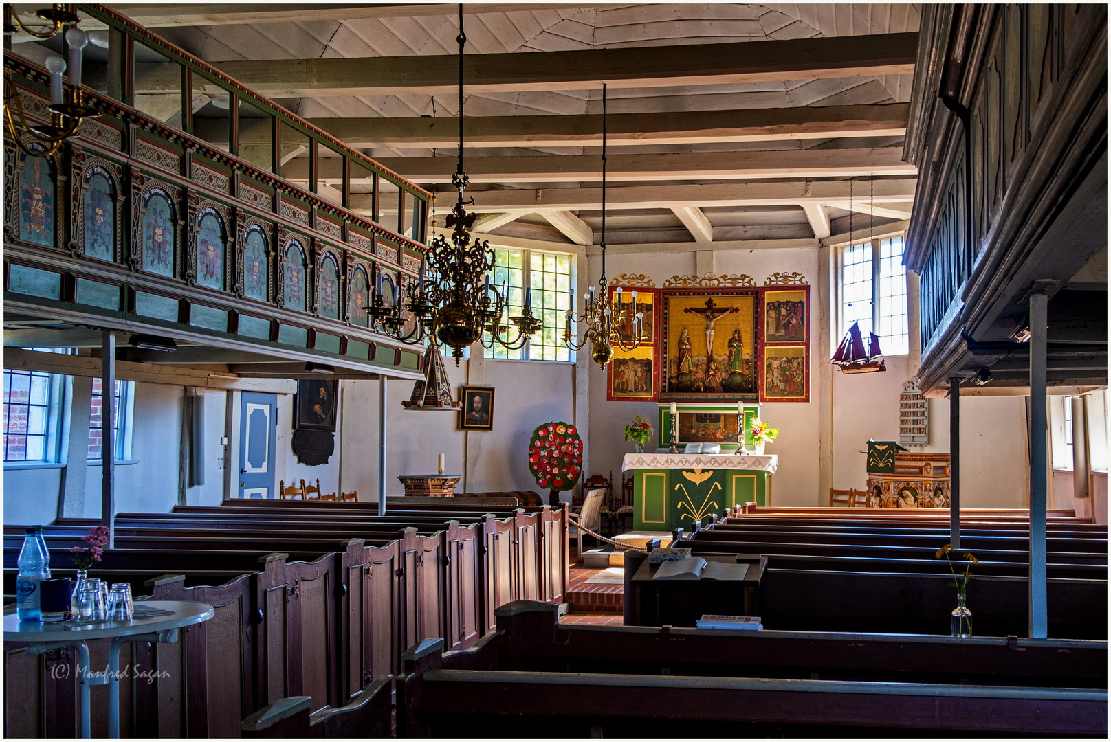 Alte "Seefahrerkirche" in Gründeich/Altes Land...