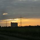 Alte Silos der ehemaligen Südzucker - Zuckerfabrik Waghäusel 