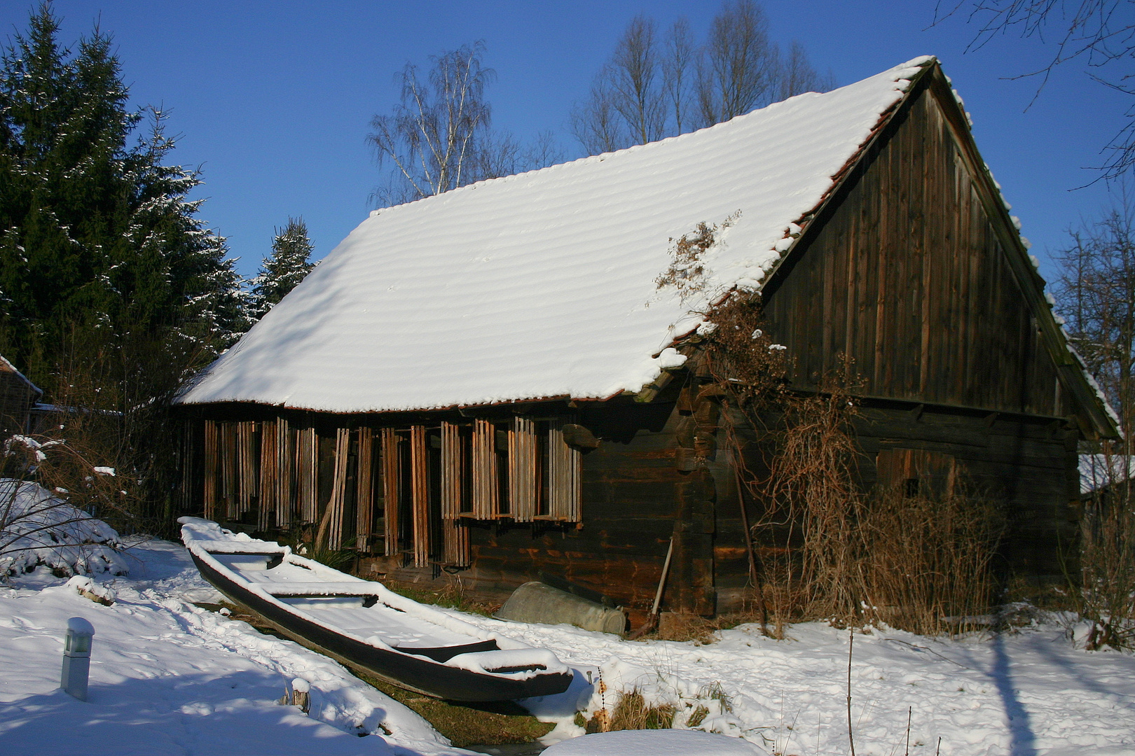 Alte Spreewaldscheune