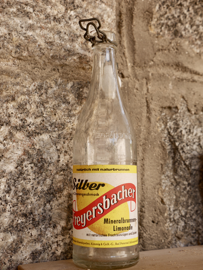 alte Sprudelflasche