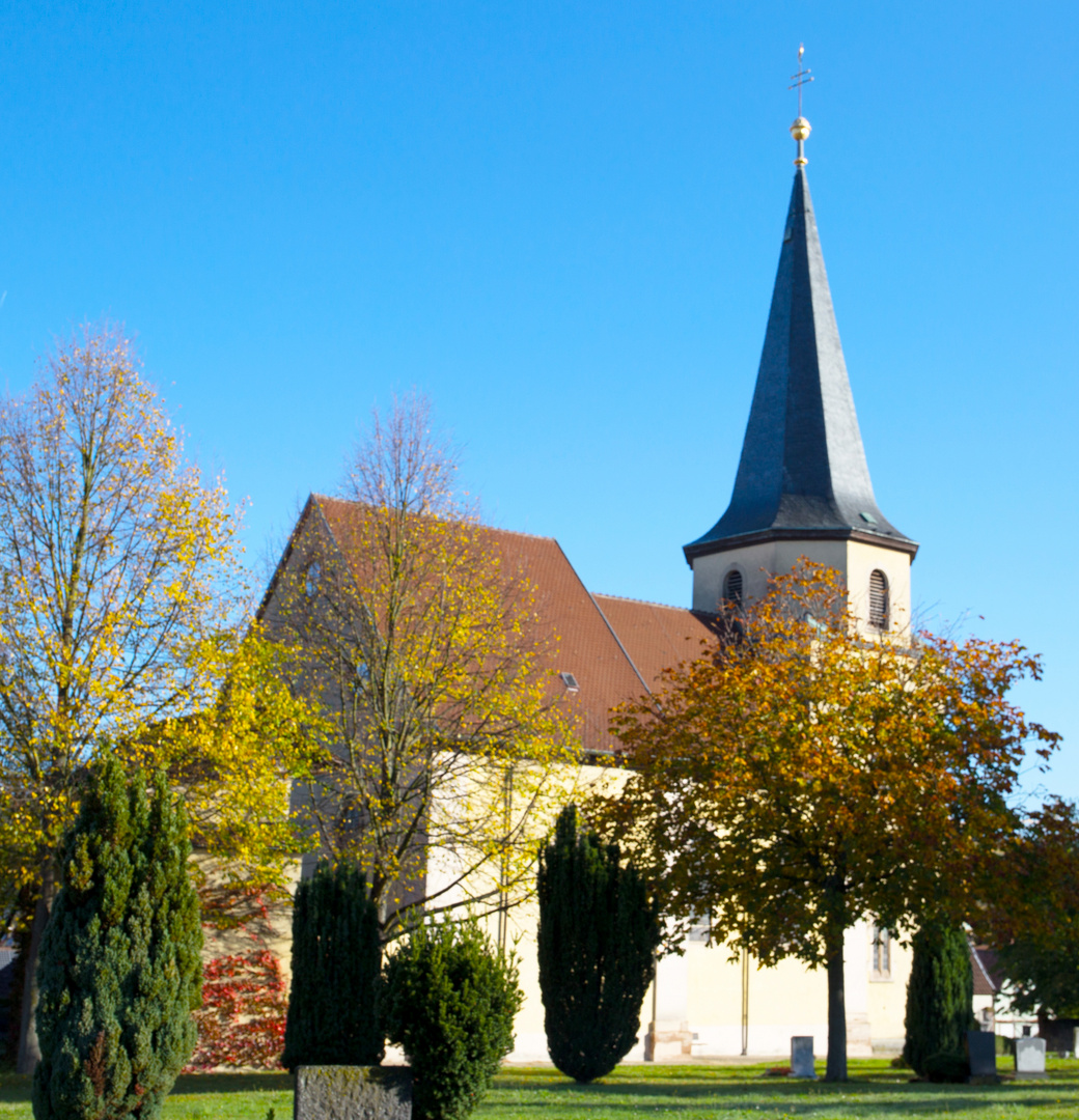 Alte St. Martinskirche in Zeutern