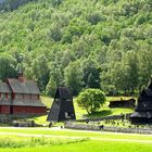 Alte Stabkirche - rechts - in Borgund/