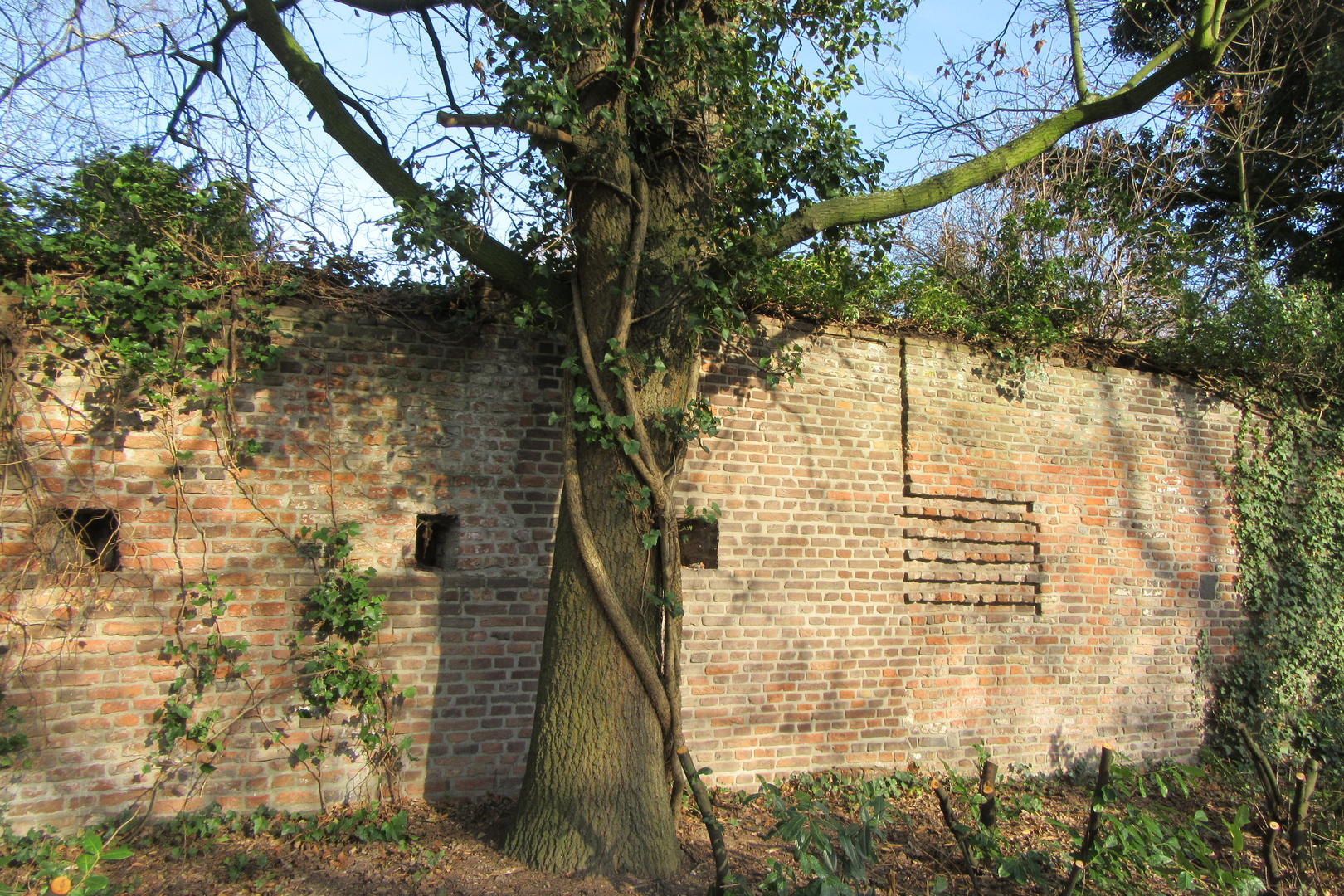 Alte Stadtmauer am Niederrhein