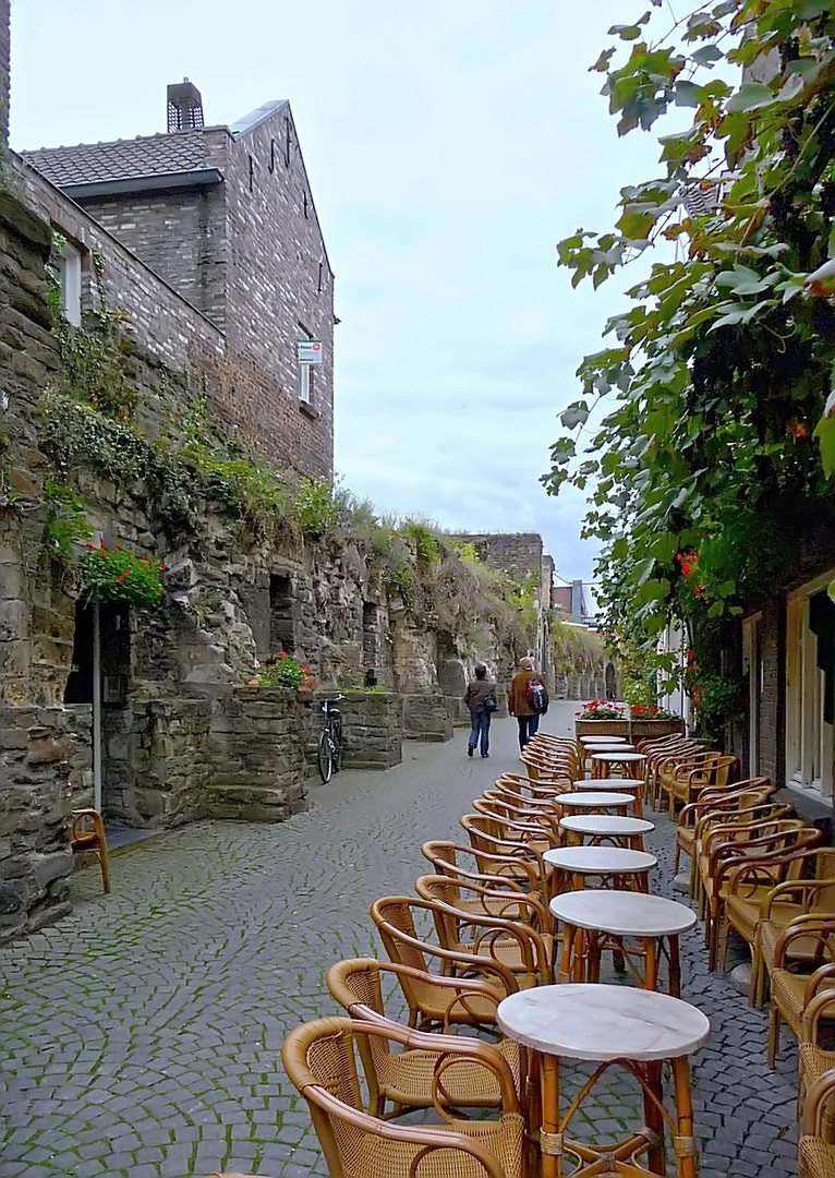 Alte Stadtmauer in Maastricht