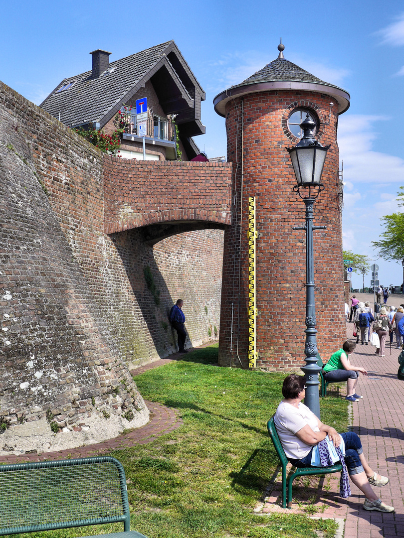 Alte Stadtmauer in Rees