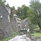 alte Stadtmauer v. SBG mit Monikapforte