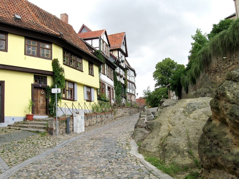 Alte Steingasse in Quedlinburg