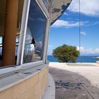 Alte Strandhalle in Lefkada