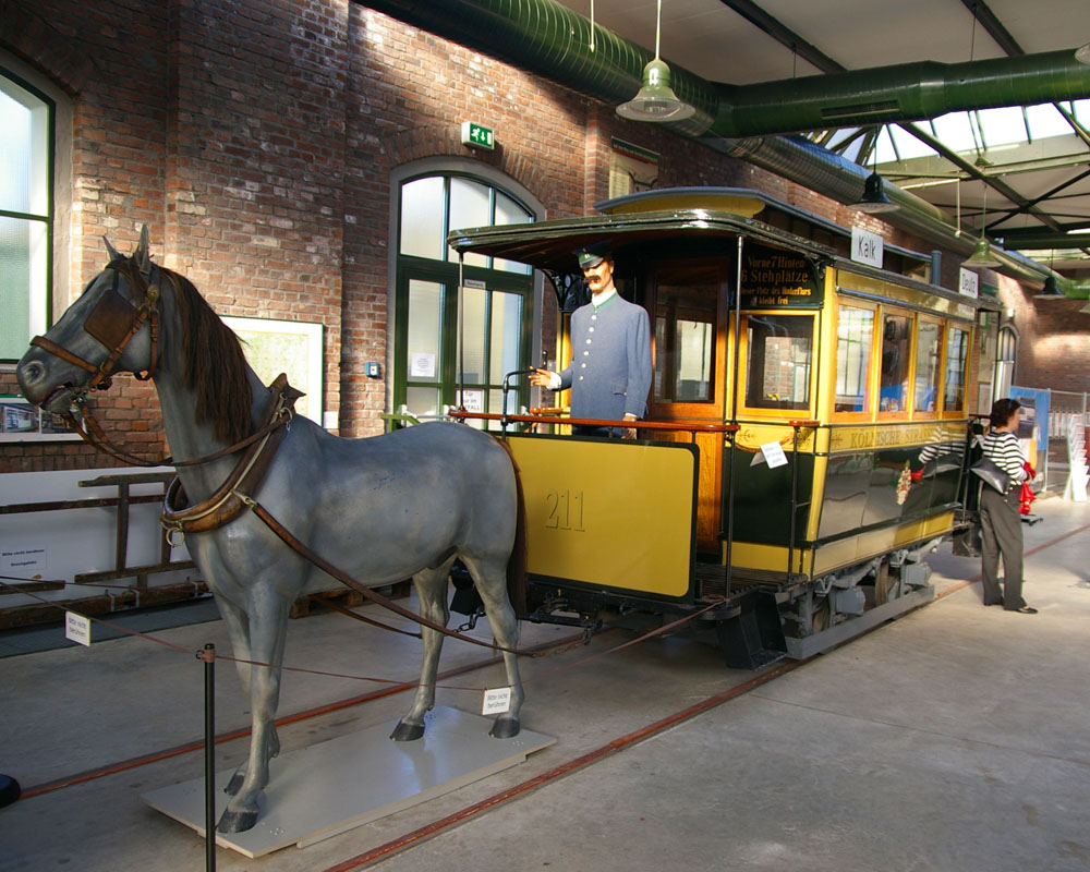 alte Straßenbahn