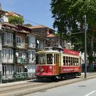 Alte Straßenbahn in Porto