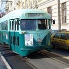 Alte Straßenbahn in Sarajevo