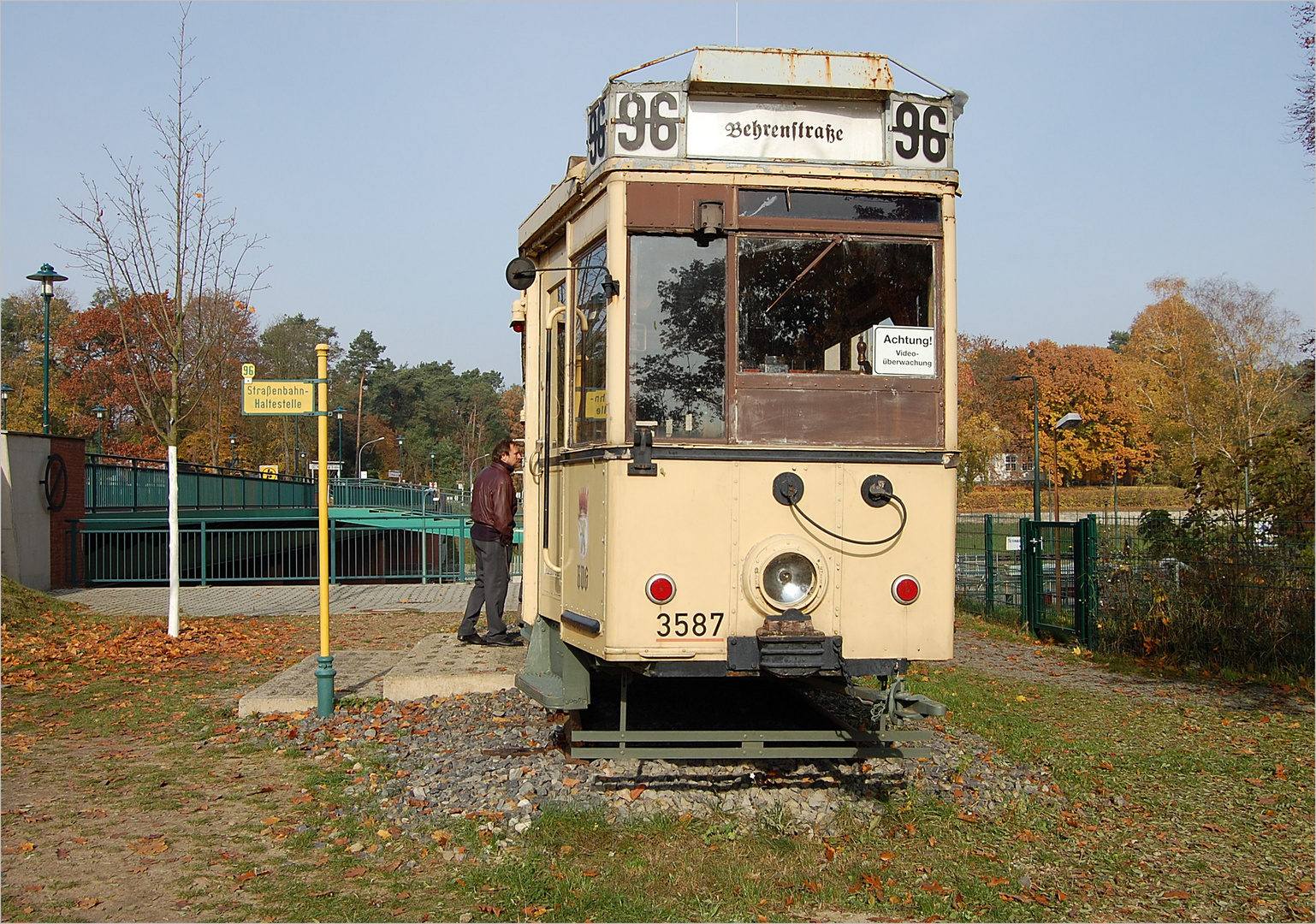 alte Strassenbahn Schleuse 