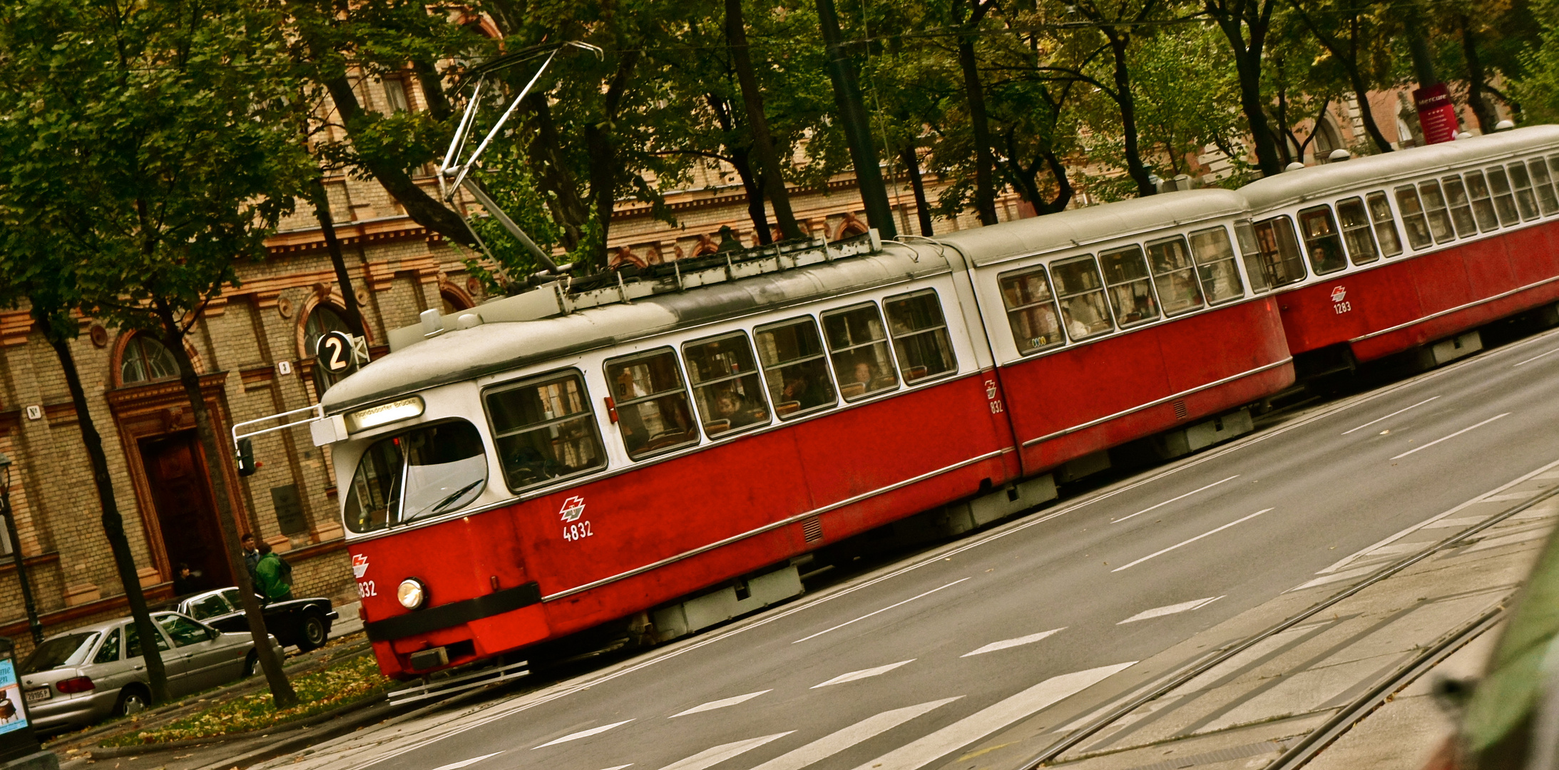 Alte Straßenbahn Wien