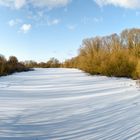 Alte Süderelbe - jetzt ist Winter