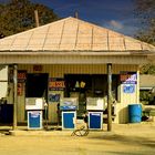 Alte Tanke in Garden City, Louisiana