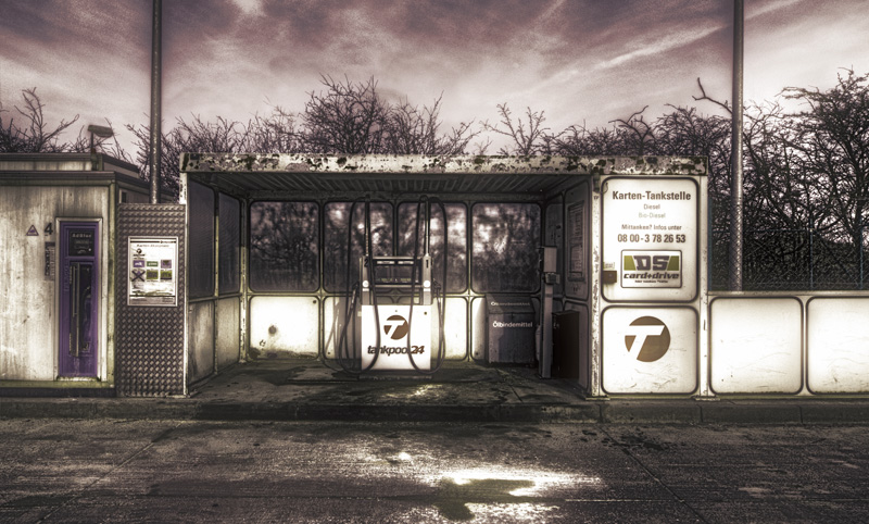 alte Tankstelle