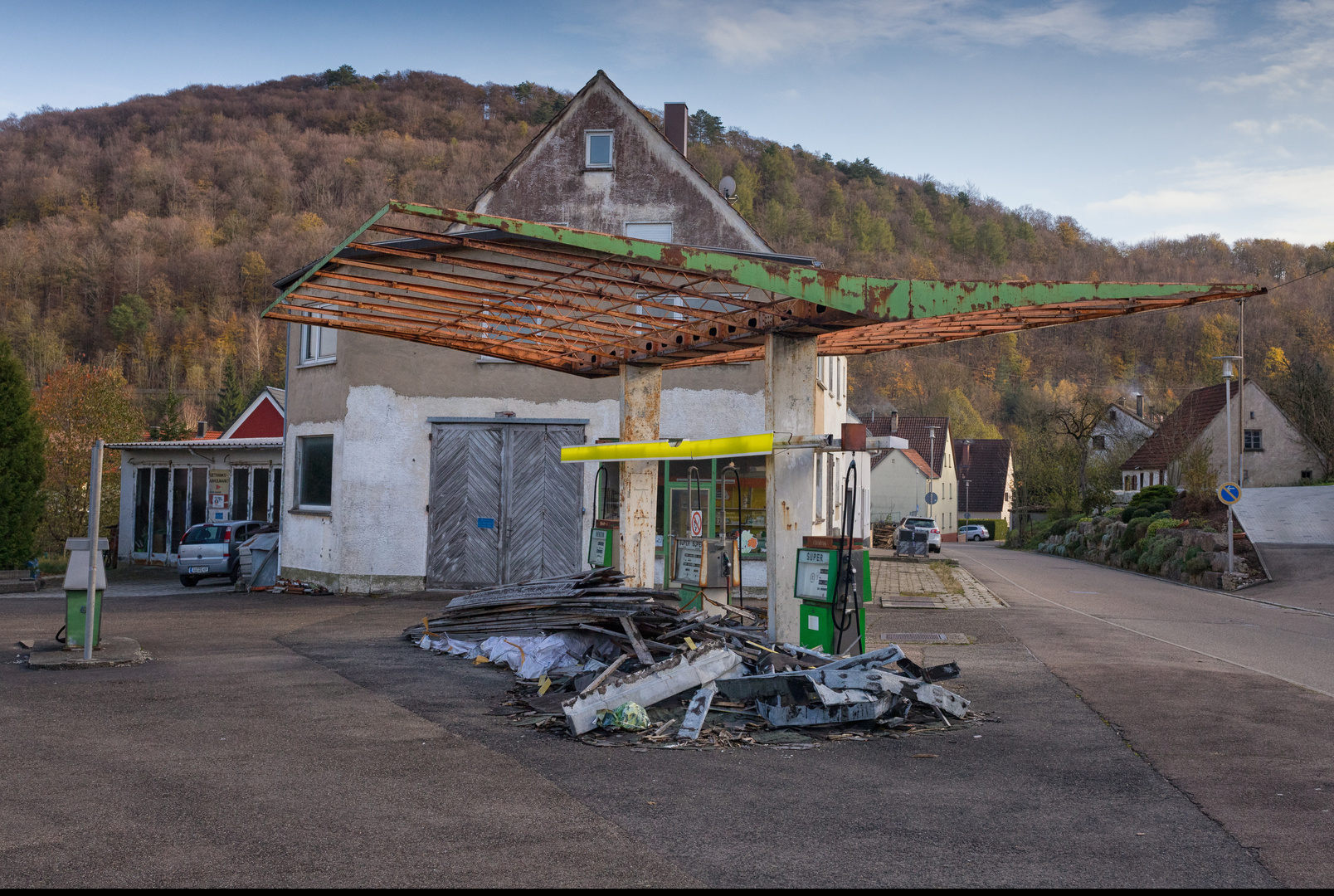 alte Tankstelle