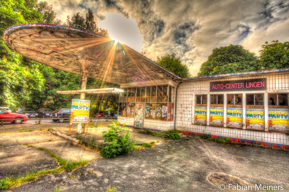 Alte Tankstelle in Lingen