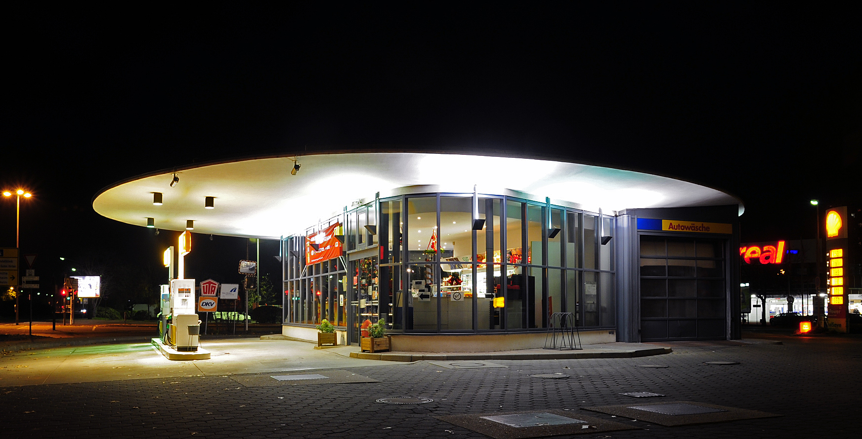 Alte Tankstelle in Ludwigshafen