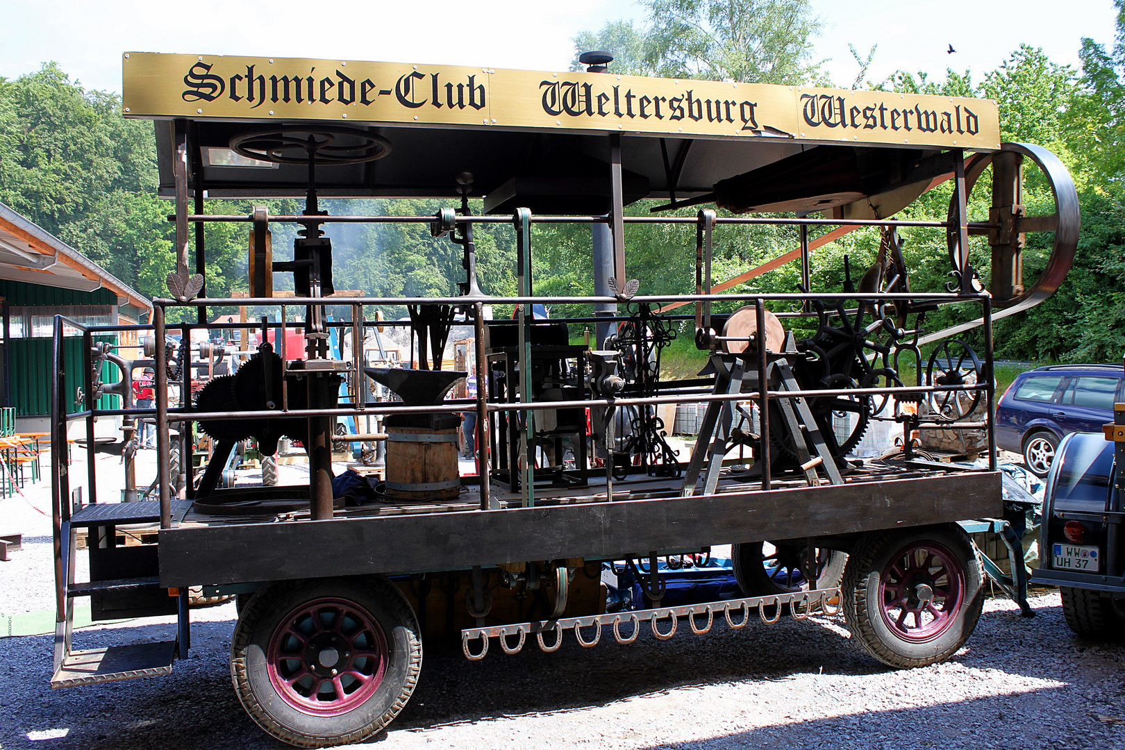 Alte Technik die begeistert (6) und der Schmied fur von Dorf zu Dorf